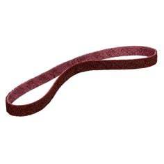 3M Scotch-Brite SB50986 surface conditioning belt, 2-inch by 72-inch, medium grit, used for surface finishing and grinding.
