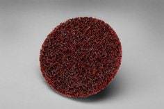 3M Scotch-Brite surface conditioning disc, 5-inch non-woven abrasive disc with medium grit for surface finishing and conditioning.