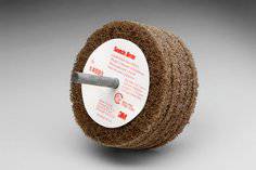 3M Scotch-Brite SB14593 Cut & Polish Disc D5, 3-inch non-woven abrasive disc for grinding and finishing surfaces.