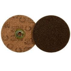 3M Scotch-Brite SB18002 coarse surface conditioning disc, 5-inch non-woven abrasive disc for quick change applications.