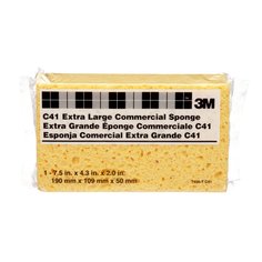 3M H-C41-7.5X4.4X2-1/ - Commercial Size Sponge C4 7.5 in x 4.375 in x 2.06 in 7000144999 - eGrimesDirect