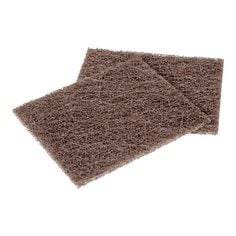 3M Scotch-Brite H-82 heavy-duty griddle cleaning pad, non-woven, 4.5 x 5.5 inches, durable kitchen cleaning tool