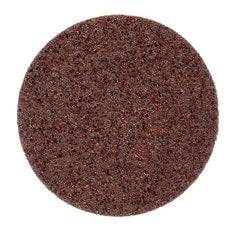 3M STA-845611 non-woven Velcro surface conditioning discs, coarse grit, no holes, scrim-backed, for surface finishing.