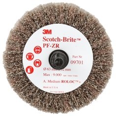 3M Scotch-Brite AB09183 - Non-Woven Wheels Scotch-Brite 9702 Finishing Flap Medium 75x35 7000077904 - eGrimesDirect