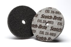 3M Scotch-Brite SB15531 - Scotch-Brite Exl Unitized Wheel 3 in x 1/4 in x 1/4 in 2A Medium 7000028457 - eGrimesDirect