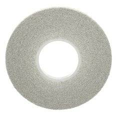 3M Scotch-Brite SB17459 Exl deburring wheel, 8-inch non-woven wheel for metal finishing and surface smoothing.