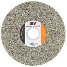 3M General Purpose Plus Wheel 853142, 6-inch non-woven wheel with 1-inch diameter, suitable for medium abrasive tasks.