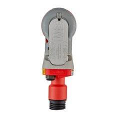 3M Elite Series AM12802 random orbital sander with central vacuum port, ergonomic design, and dust collection system.