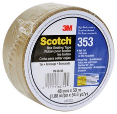 3M Scotch 353-36X914-CLR - Box Sealing Tape 353 Clear (36 mm x 914 m) 7000124874 - eGrimesDirect
