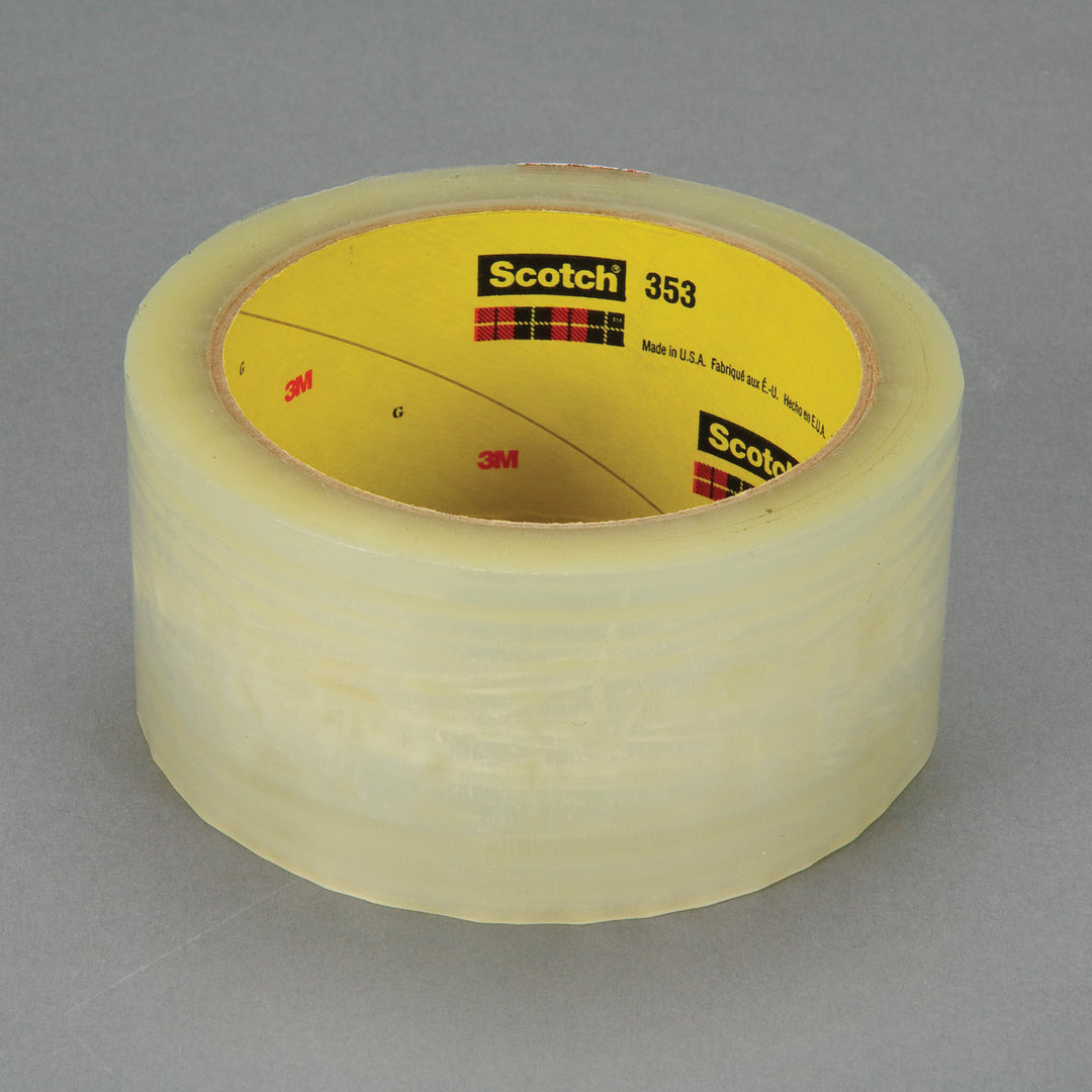 3M Scotch 353-48X50-TAN - Box Sealing Tape 353 Tan (48 mm x 50 m) 7000123621 - eGrimesDirect