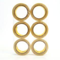 3M Scotch 355 clear box sealing tape 48mm x 50m for packaging and shipping, durable adhesive tape for secure sealing.