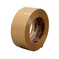 3M Scotch 371-48X100-TAN - Box Sealing Tape 371 Tan (48 mm x 100 m) 7010311727 - eGrimesDirect