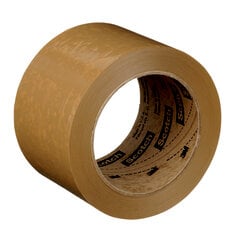 3M Scotch 371-72X1000-TAN - Box Sealing Tape 371 Tan (72 mm x 100 m) 7100088510 - eGrimesDirect