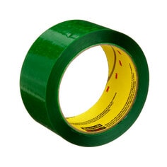 3M Scotch 373-48X50-GRN - Box Sealing Tape 373 Green (48 mm x 50 m) 7000123636 - eGrimesDirect