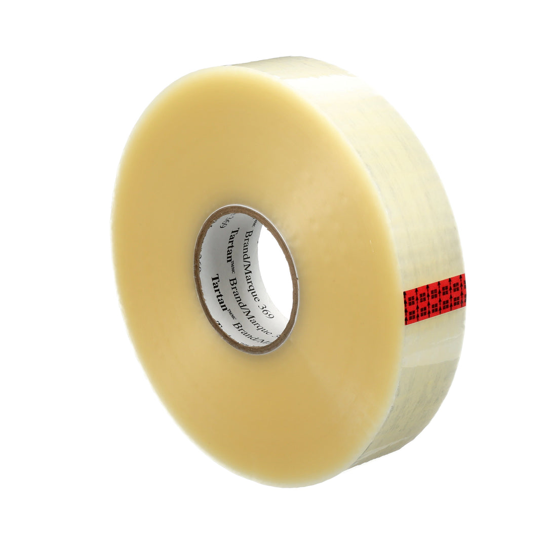 3M Tartan 369-48X914 - Box Sealing Tape 369 Clear (48 mm x 914 m) 7100242356 - eGrimesDirect