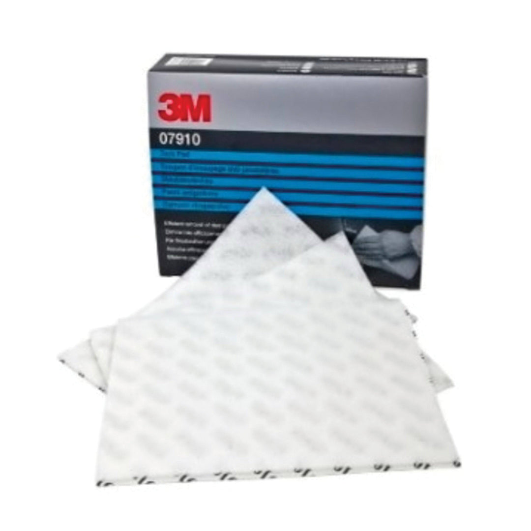 3M SB07910 Tackpad cloths, 175mm pads for cleaning and polishing surfaces, shown in the image.