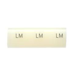 3M Scotch-Weld PG Hot Melt Adhesive 3762LM in light amber, 1 inch by 3 inches, showing the adhesive stick and packaging.