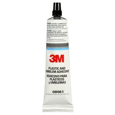 3M 8061 - Plastic & Emblem Adhesive 0in Clear - 5 fl. Oz (147 ml) 7000136704 - eGrimesDirect