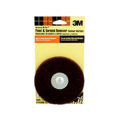 3M Scotch-Brite 9413NA Contour Surface Paint and Varnish Remover cleaner in a container showing its label and product details.