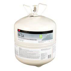 3M Scotch-Weld 94CA-26.2-LRG-CLR clear high-strength postforming spray adhesive in large 26.2 lb cylinder.