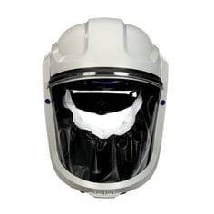 3M Versaflo M-207N respiratory faceshield assembly with premium visor and flame-resistant faceseal, designed for powered respirators.