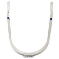 3M Versaflo M-920/37320 replacement visor frame assembly for powered respirators, showing the clear protective frame and mounting details.