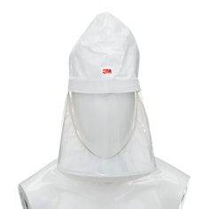 3M Versaflo S-103L-20 economy head cover for powered respirators, medium/large size, safety protective PPE.