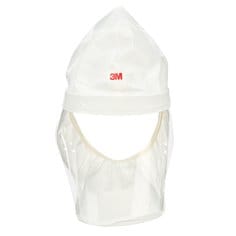 3M Versaflo S-103S-20 economy head cover for powered respirators, small/medium size, protective respiratory PPE.