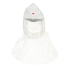 3M Versaflo S-403S-20 economy hood for powered respirators, small/medium size, made of lightweight protective material.