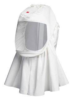 3M Versaflo S-533S high durability hood with integrated head suspension, small/medium size, for powered respirators.