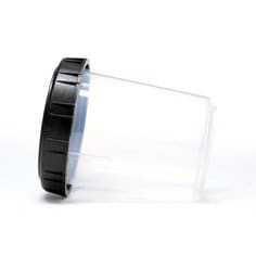 3M PPS 16115 Paint Prep System Mini Cup and Collar, 6 oz (177 ml), PPS parts for automotive or painting projects.