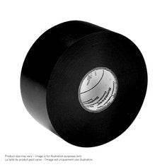 3M Scotchrap 50 corrosion protection tape, 1-inch by 100-foot black all-weather repair tape, 10 mil thickness for corrosion resistance.