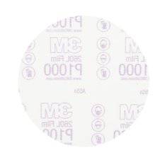 3M PSA Discs 260L aluminum oxide self-adhesive film, 6-inch, non-vacuum, suitable for sanding and grinding applications.