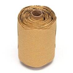 Self-adhesive 3M PSA Discs 216U with aluminum oxide abrasive, 5-inch size, suitable for vacuum sanding applications.