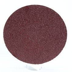 3M PSA Discs 348D aluminum oxide self-adhesive cloth grinding discs, 2-inch diameter, non-vacuum backing for surface finishing.