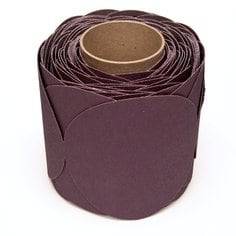 3M Stikit PSA Discs with aluminum oxide, 6-inch self-adhesive cloth abrasive discs for sanding and surface prep.