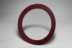 3M AB88883 self-adhesive cloth PSA discs, 18-inch aluminum oxide abrasive, 80 grit for surface grinding and finishing.