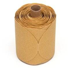 Self-adhesive 3M PSA Discs 216U made of aluminum oxide, 5-inch size, non-vacuum backing for sanding and finishing tasks.