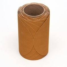 Self-adhesive 3M PSA Discs 363I made of aluminum oxide, 8-inch size, non-vacuum design for sanding and surface prep.
