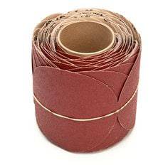 3M AB80947 self-adhesive paper PSA discs, 6-inch ceramic alumina, 80 grit for grinding and surface finishing.