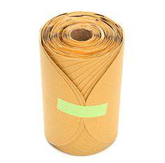 3M AB27474 self-adhesive paper PSA discs, 6-inch aluminum oxide, 180 grit for sanding and grinding applications.