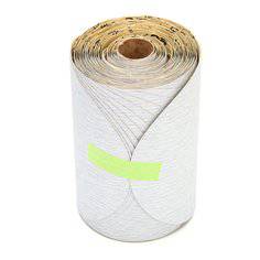 3M AB27790 self-adhesive paper PSA discs, 6-inch silicon carbide abrasive discs, 220 grit for grinding and polishing.