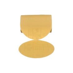 3M Stikit AB96434 - 6 Inch x Non-Vacuum Gold 216U Aluminum Oxide 320 Grit Paper Disc 7000118111 - eGrimesDirect