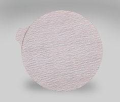 3M AM39042 PSA self-adhesive abrasive discs, 1 inch diameter, with aluminum oxide, 60 micron grit for surface polishing.