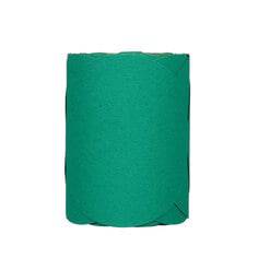 3M Green Corps 01506 self-adhesive 6-inch PSA discs with aluminum oxide abrasive in 80 grit for sanding and grinding applications.