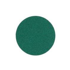 3M Green Corps 01547 PSA Discs, 6-inch self-adhesive paper discs with aluminum oxide grit for grinding and sanding tasks.