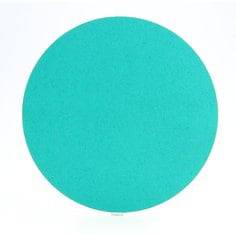 3M Green Corps 01549 PSA Discs, 8-inch self-adhesive paper discs with aluminum oxide in 80 grit for sanding and grinding.