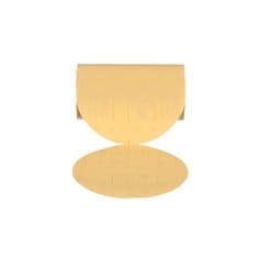 3M AB90518 self-adhesive paper PSA discs, 6-inch aluminum oxide in 800 grit, shown with adhesive backing and abrasive surface.