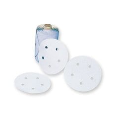 3M PSA Discs 426U silicon carbide paper, 6-inch, 320 grit self-adhesive abrasive discs for sanding and finishing.
