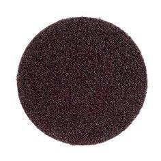 3M AB22401 2-inch yellow Roloc cloth disc with 80 grit aluminum oxide for quickchange grinding and surface finishing.